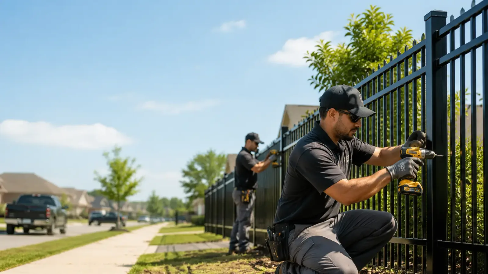 Metal Fence Installation in Saint Henry, OH